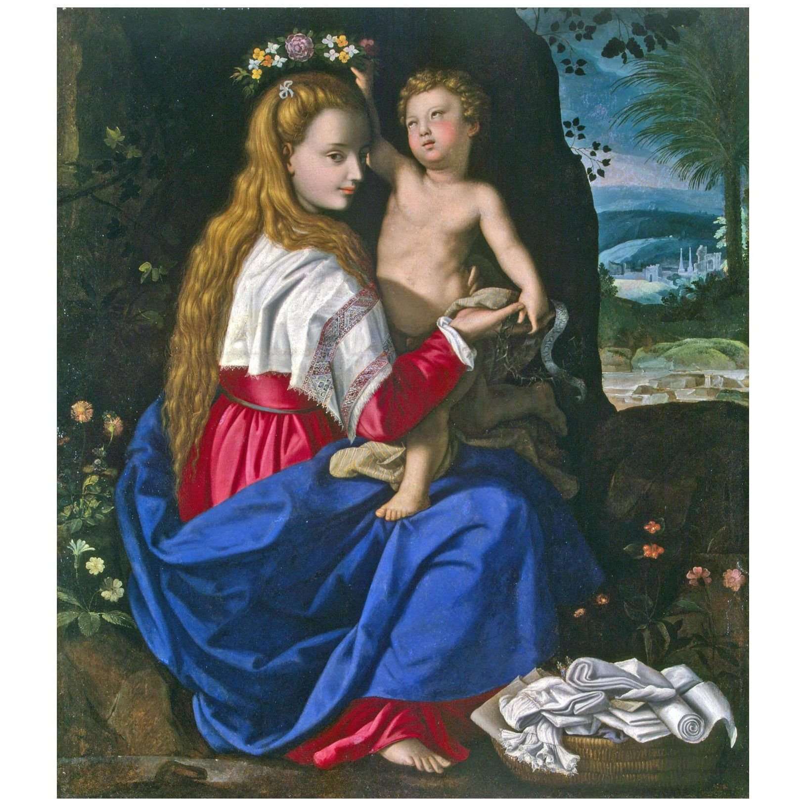  Alessandro Allori. Allegoria della Chiesa Cristiana. 1600. Hermitage Museum