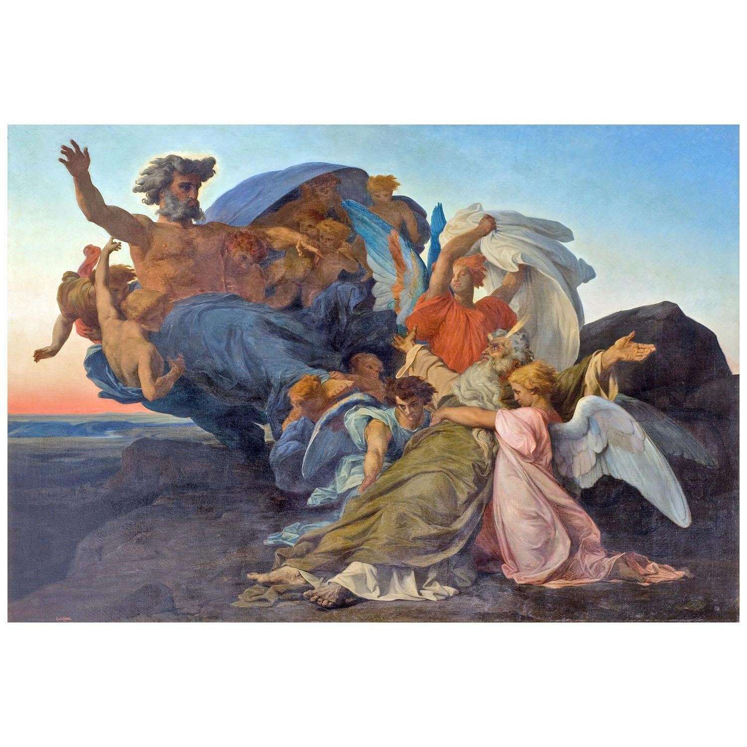  Alexandre Cabanel. La mort de Moise. 1850. Musee Fabre Montpellier