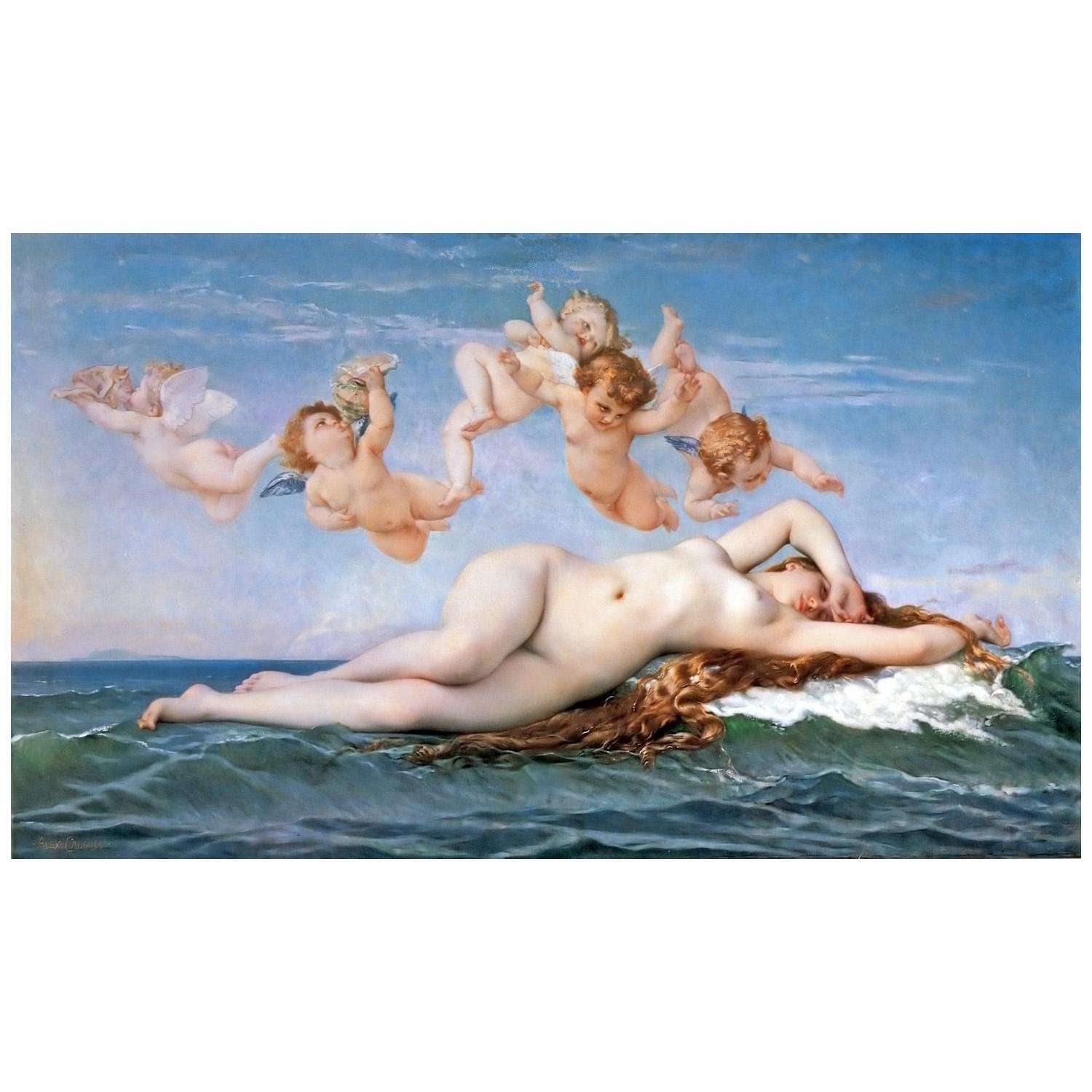  Alexandre Cabanel. Naissance De V?nus. 1863. Metropolitan Museum New York