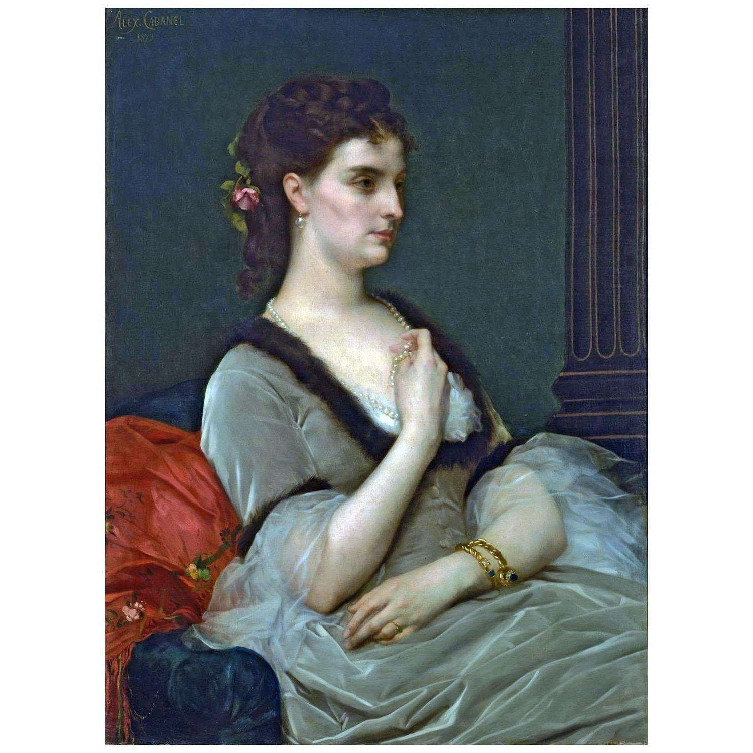  Alexandre Cabanel. Elisaeth Vorontsova-Dashkova. 1868. Musee lErmitage