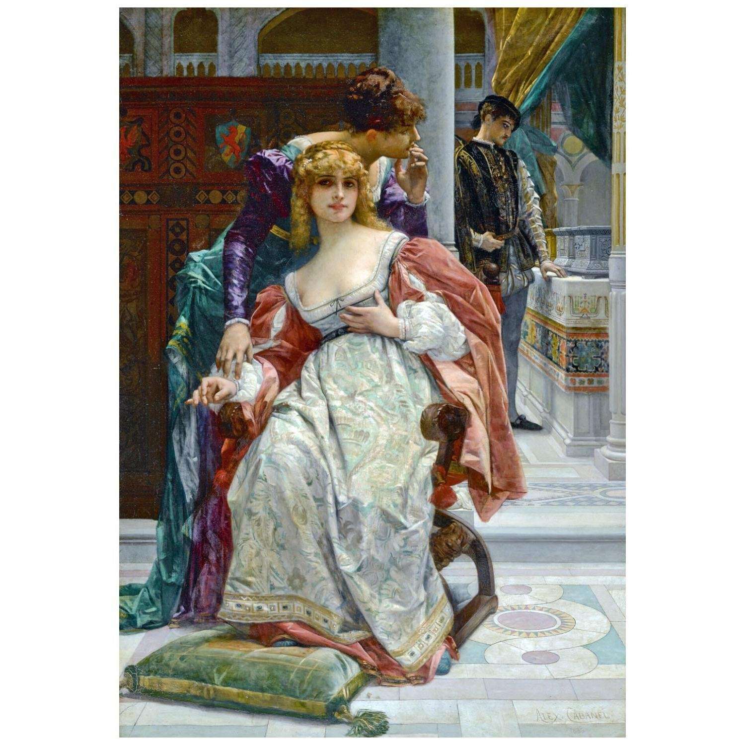  Alexandre Cabanel. Belle Portia. 1886. Private collection