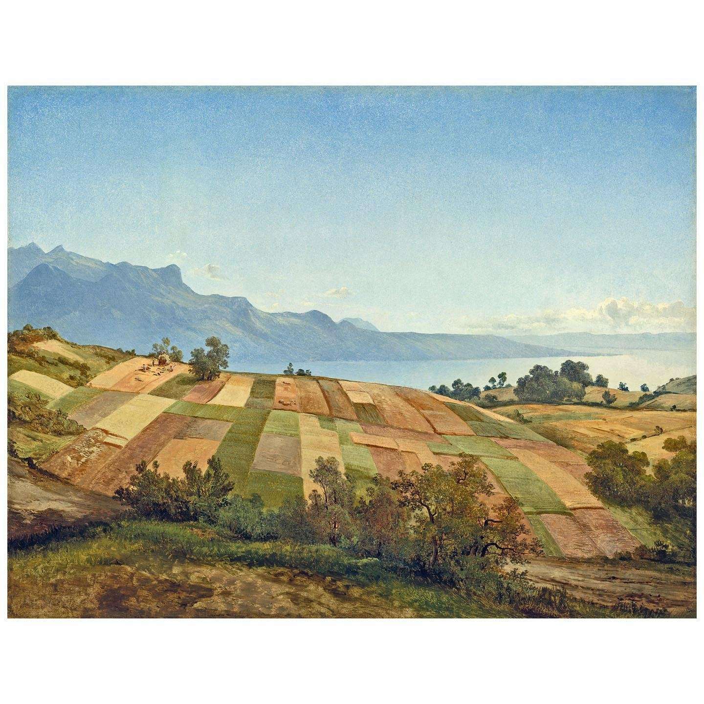  Alexandre Calame. Paysage suisse. 1830. National Gallery of Art Washington