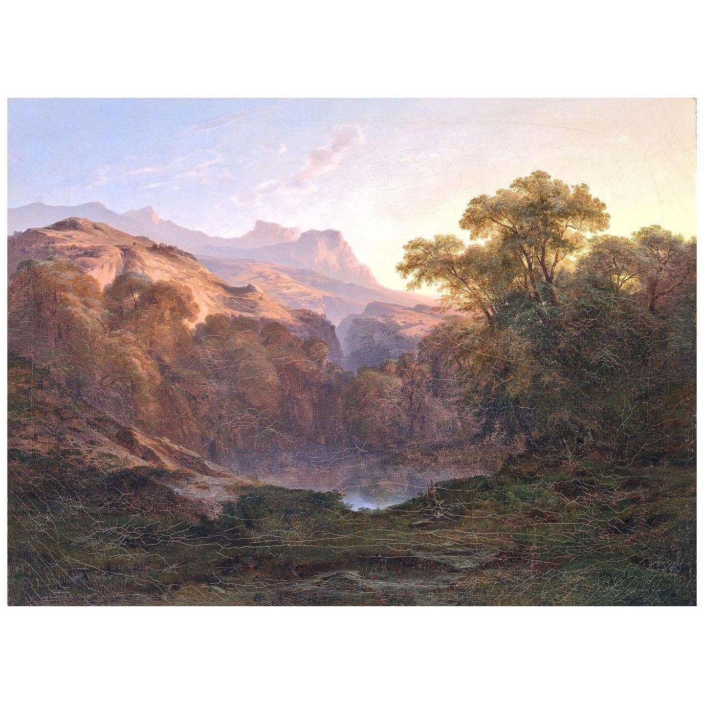  Alexandre Calame. Paysage de montagne. 1845. Amsterdam Museum