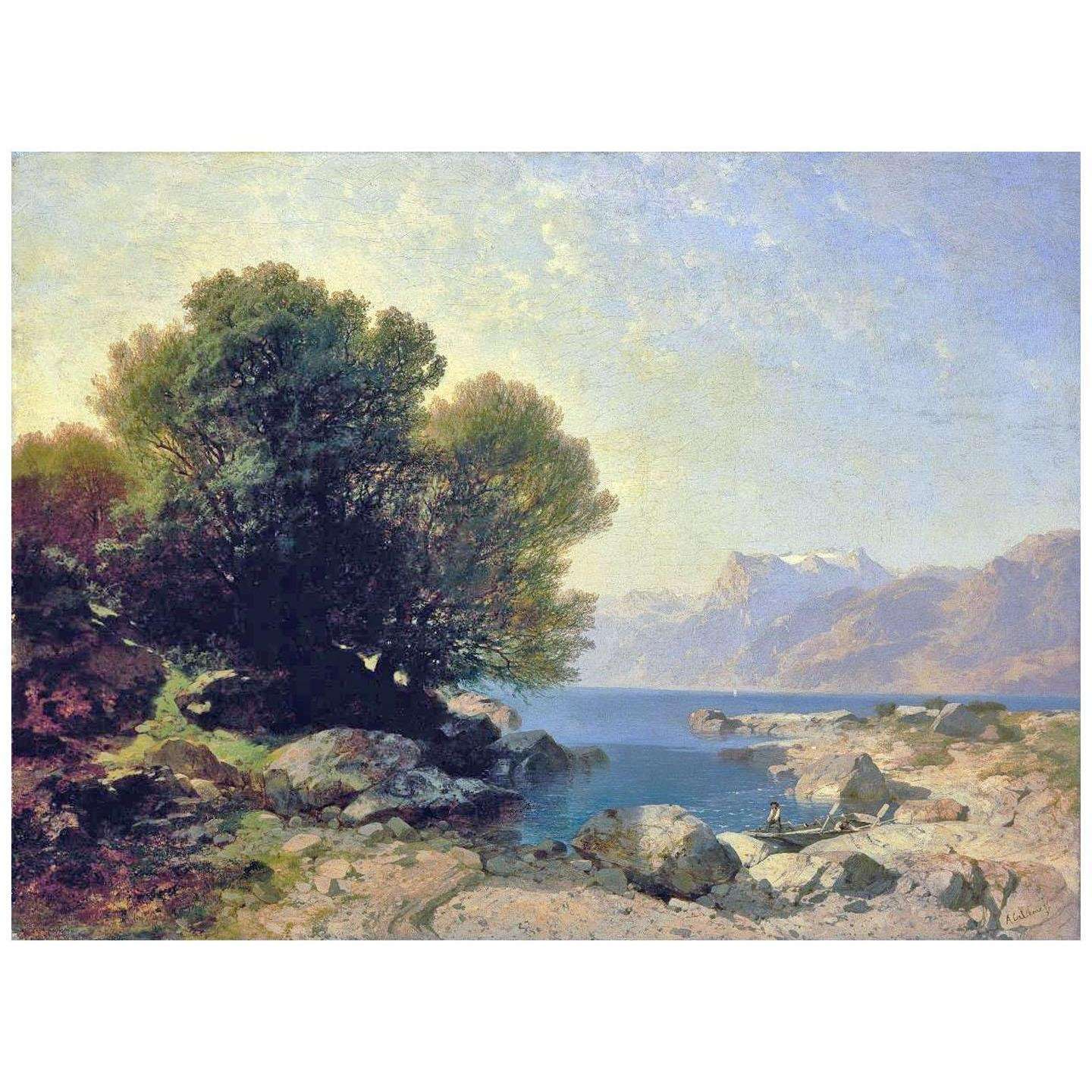  Alexandre Calame. Lac des Quatre-Cantons, vers Brunnen. 1856. Kunsthaus Z?rich