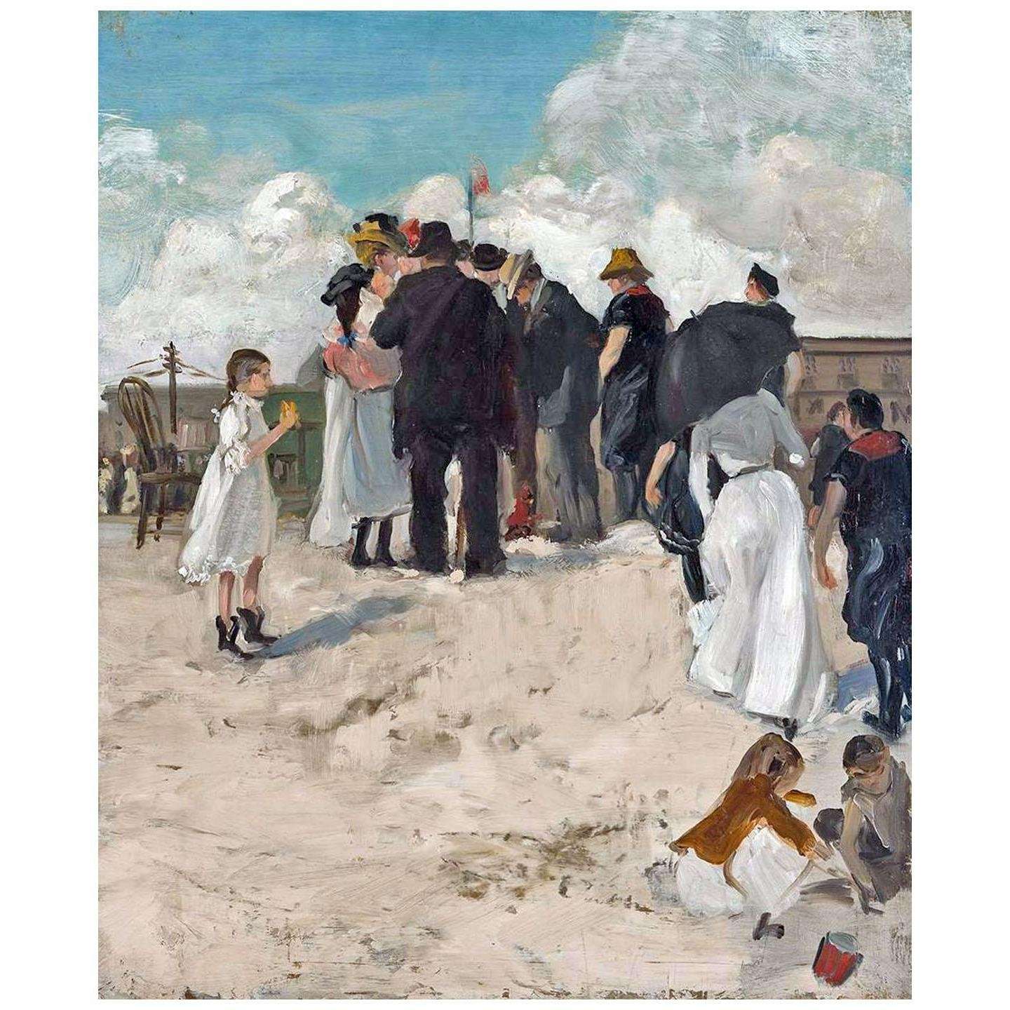  Alfred Maurer. At the Shore. 1901. Crystal Bridges Museum Bentonville