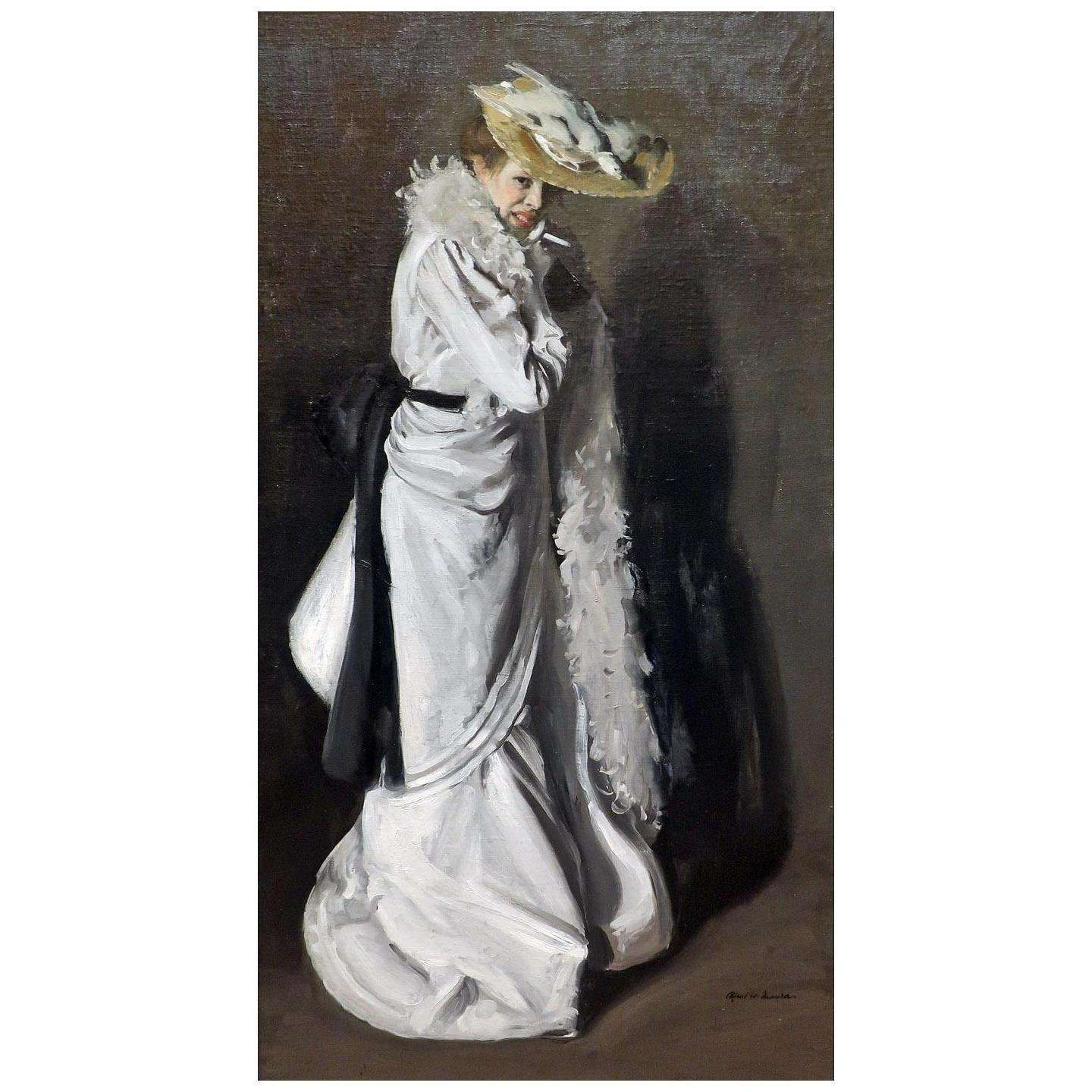  Alfred Maurer. Jeanne. 1904. Crystal Bridges Museum Bentonville