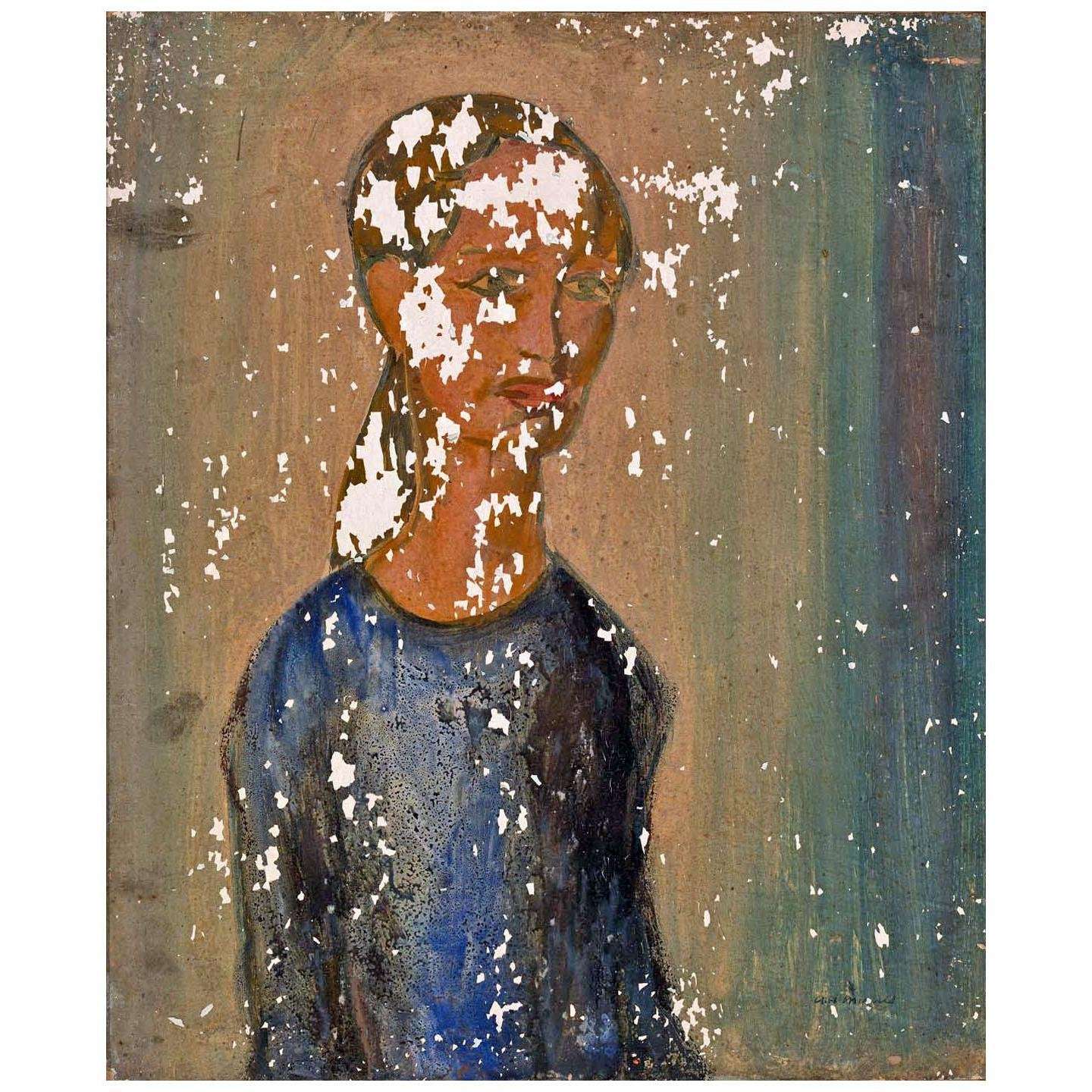  Alfred Maurer. Portrait of Woman. 1920. Smithsonian Museum Washington