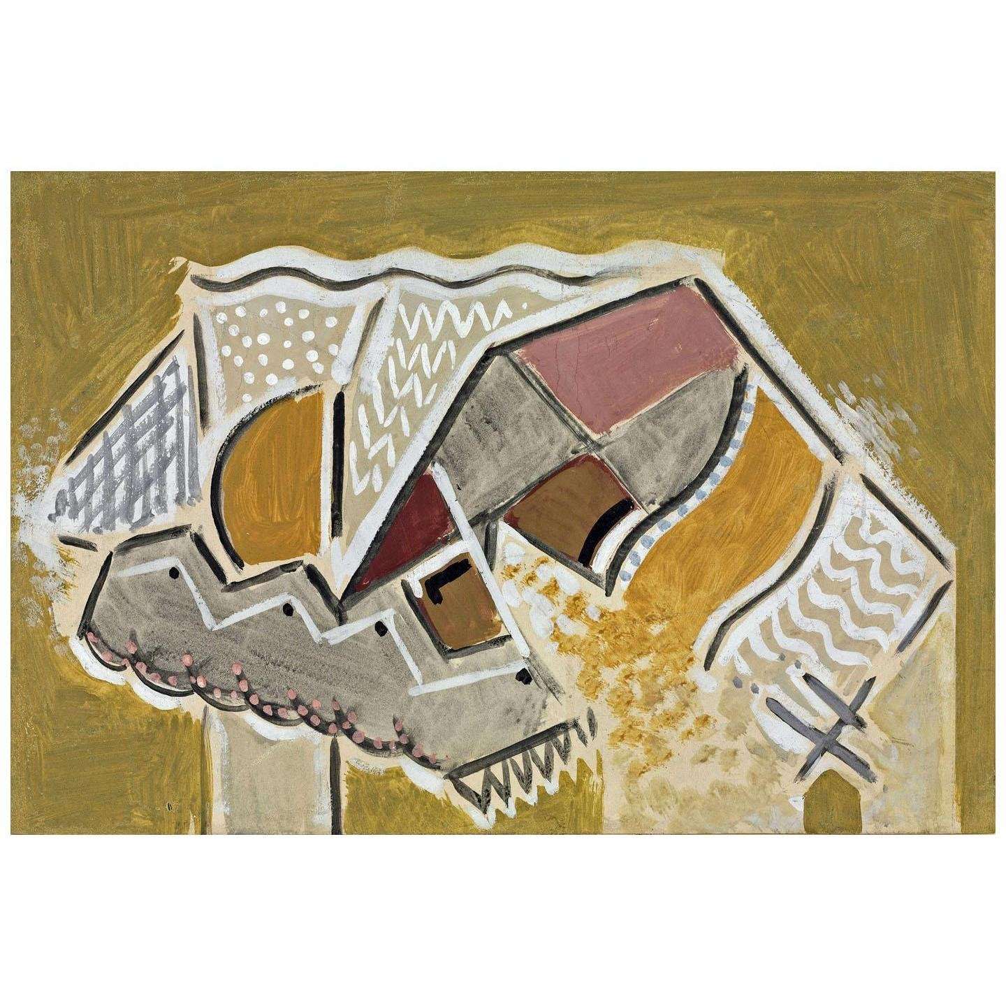  Alfred Maurer. Tan Still-life. 1932. Cleveland Museum of Art