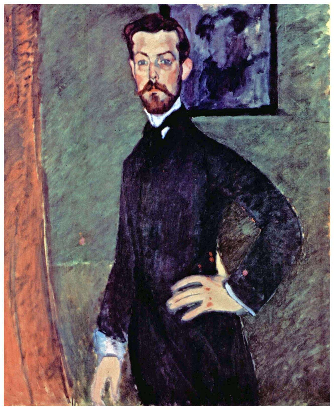  Amedeo Modigliani. Paul Alexandre. 1909. Fuji Art Museum Tokyo