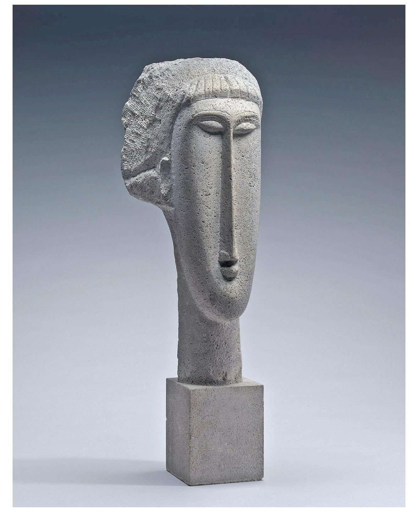  Amedeo Modigliani. T?te de Femme. 1910. NGA Washington