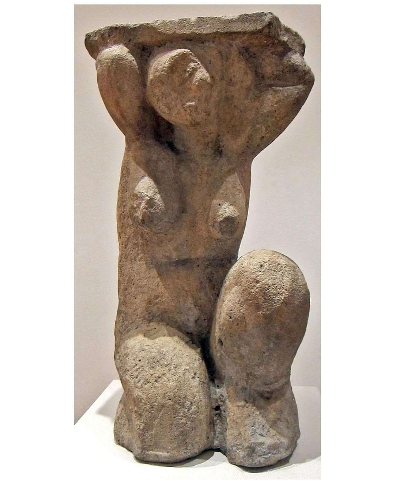  Amedeo Modigliani. Caryatid. 1914. MoMA NY