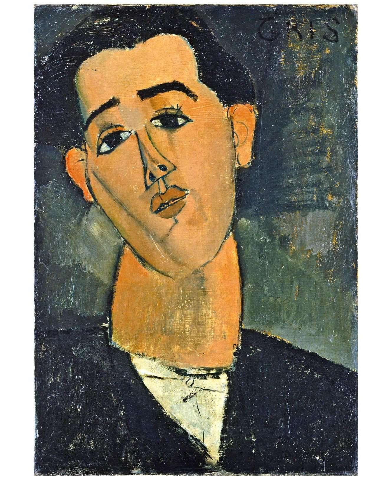  Amedeo Modigliani. Juan Gris. 1915. Metropolitan Museum of Art NY