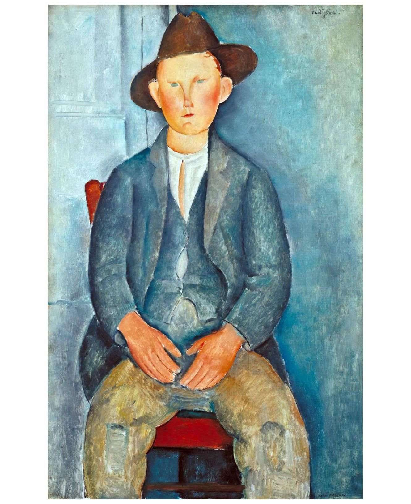  Amedeo Modigliani. Le petit paysant. 1918. Tate Liverpool