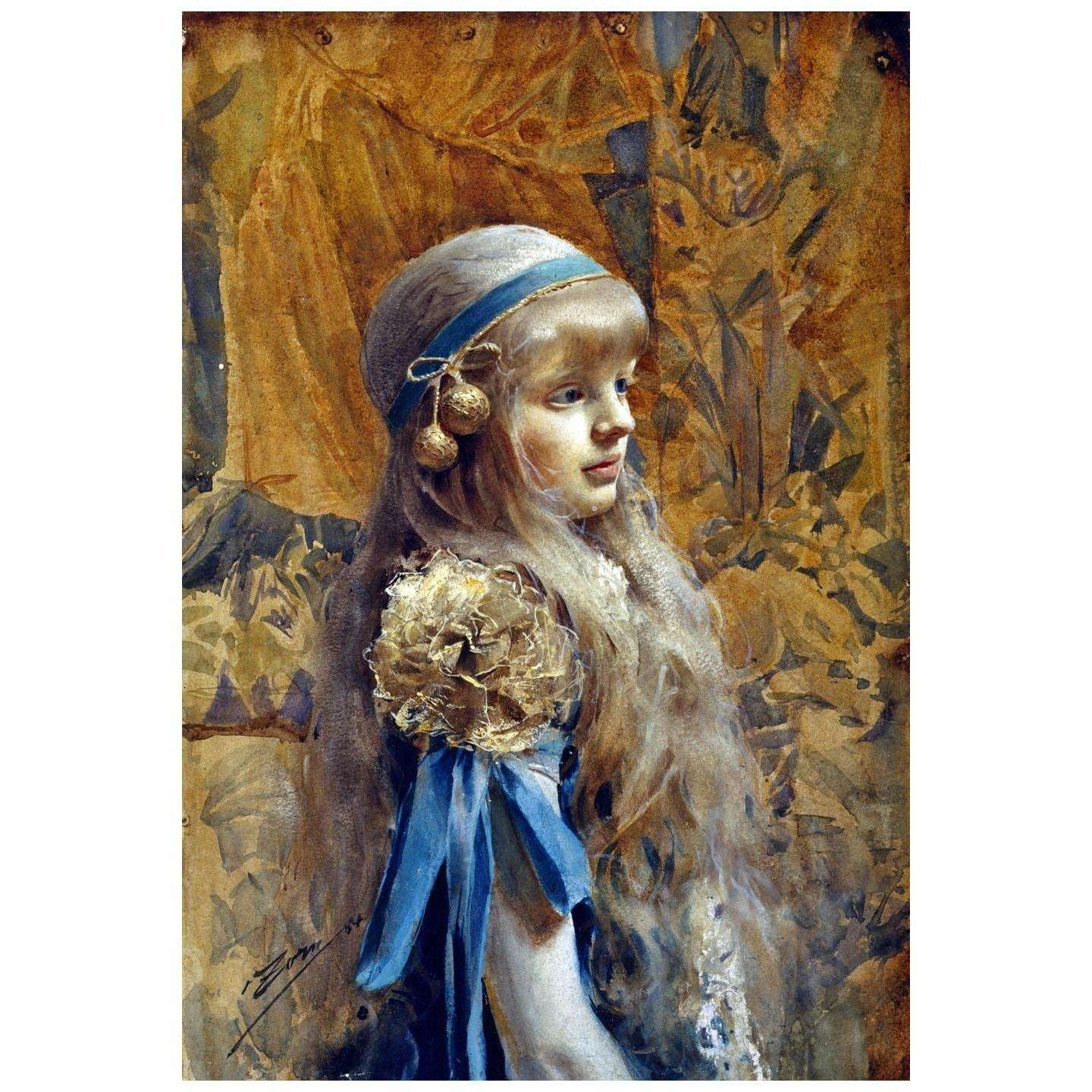  Anders Zorn. Cristina Morphy. 1884. Museo del Prado Madrid