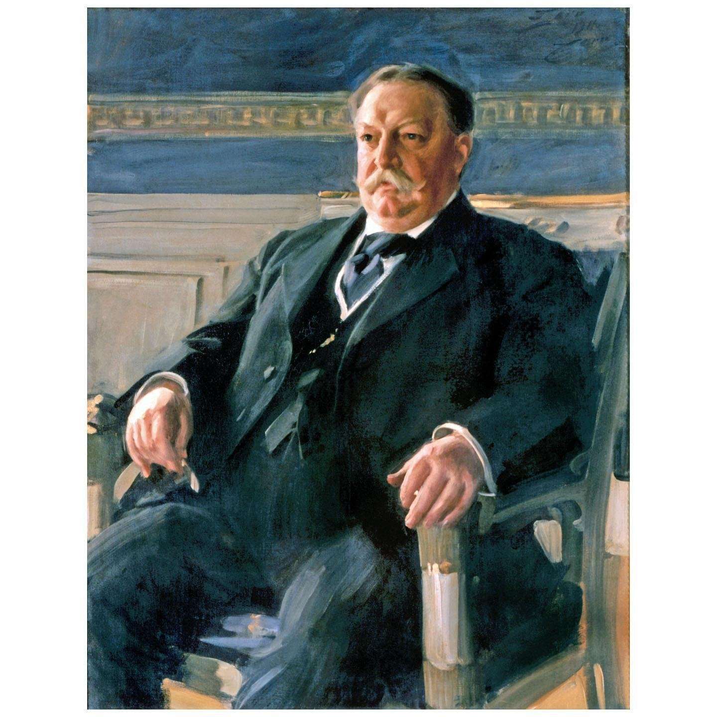  Anders Zorn. William Howard Taft. 1911. White House Washington