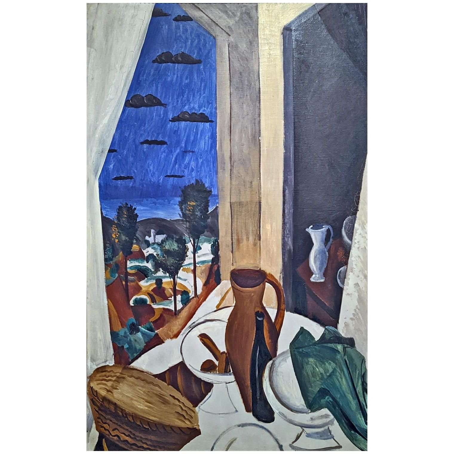  Andre Derain. Nature morte devant la fen?tre. 1912. Pushkin Museum