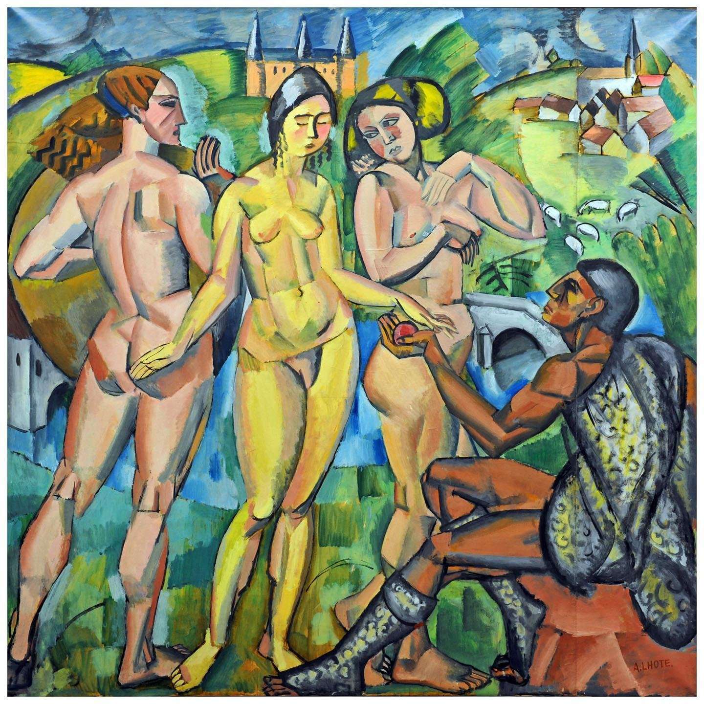  Andre Lhote. Le Jugement de P?ris. 1912. Musee de Valence