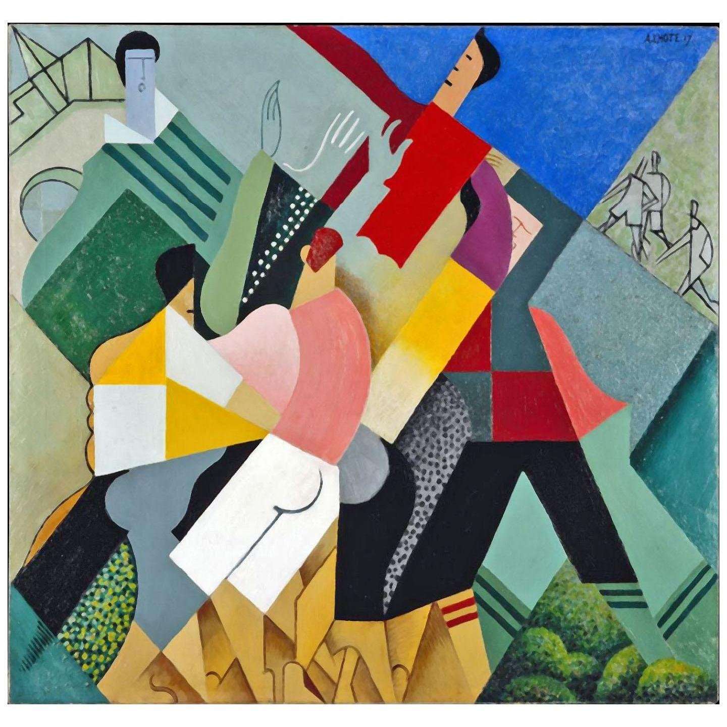  Andre Lhote. Rugby. 1917. Centre Pompidou Paris