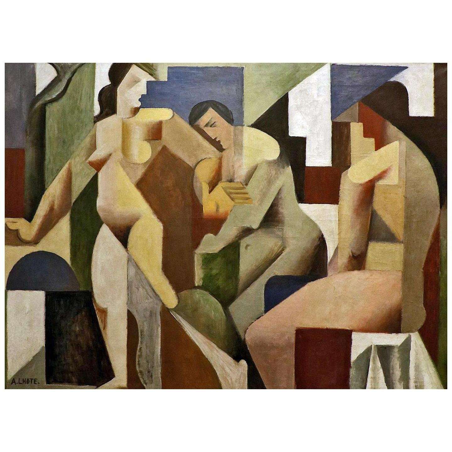  Andre Lhote. Les Baigneuses, 1917. Mus?e des beaux-arts, Caen