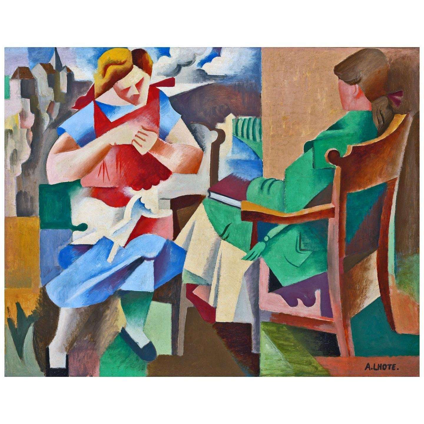  Andre Lhote. Vacances No.2. 1919. Collection privee