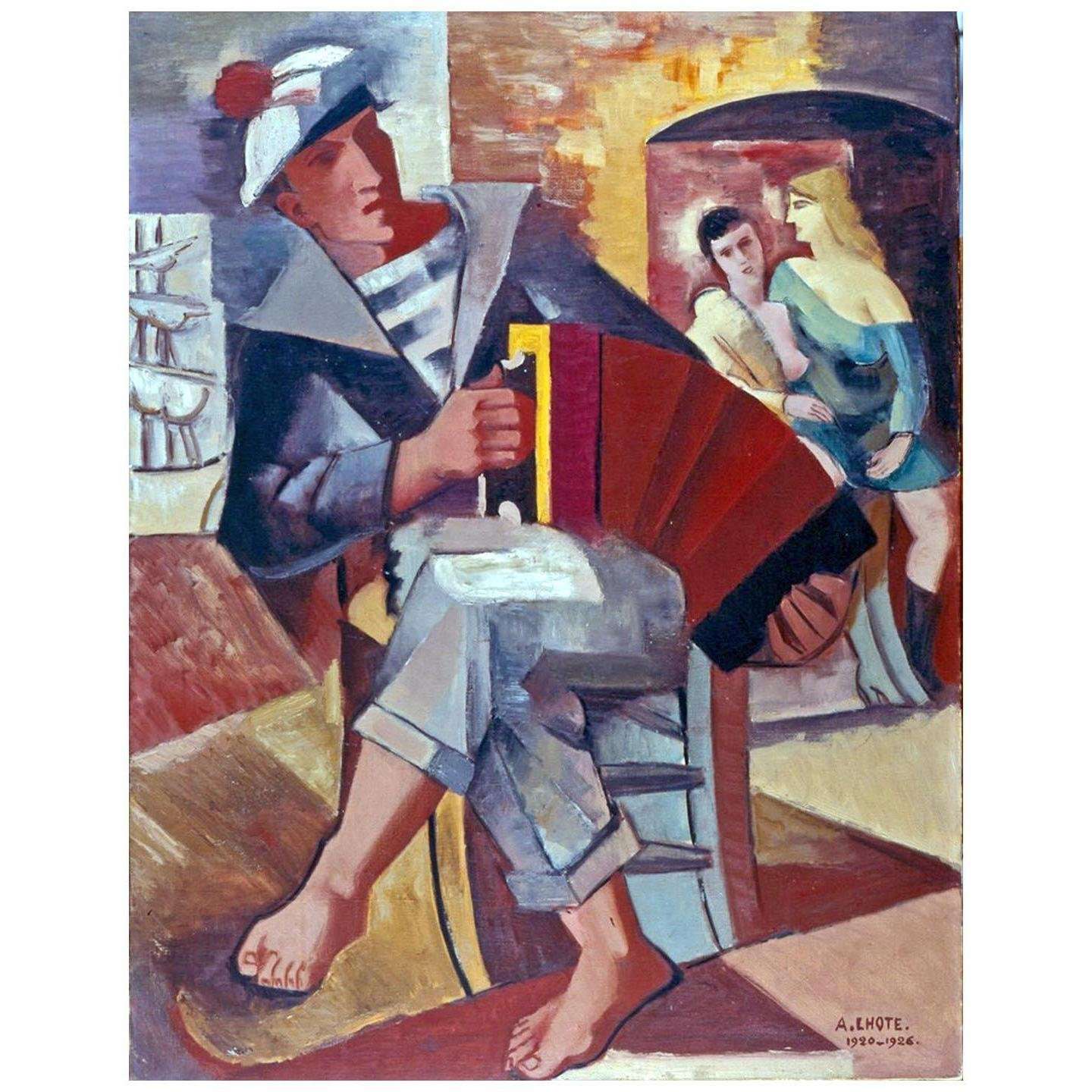  Andre Lhote. Marin a laccordeon. 1925. MusBA Bordeaux