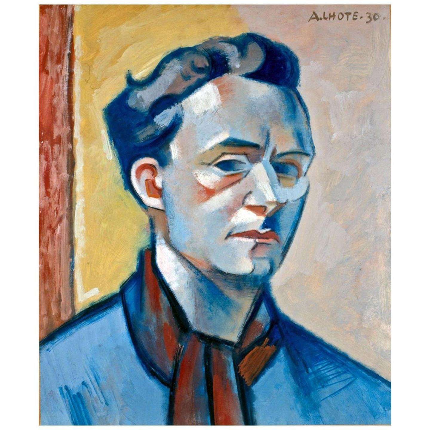  Andre Lhote. Autoportrait. 1930. MusBA Bordeaux
