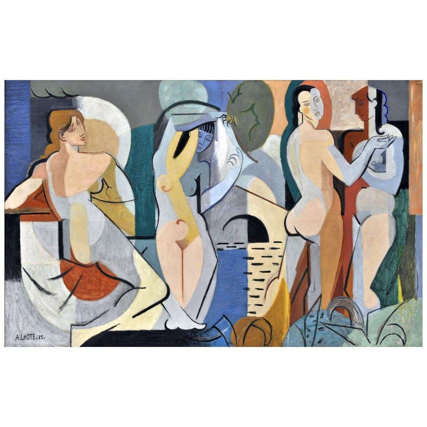  Andre Lhote. Baigneuses. 1935. MusBA Bordeaux