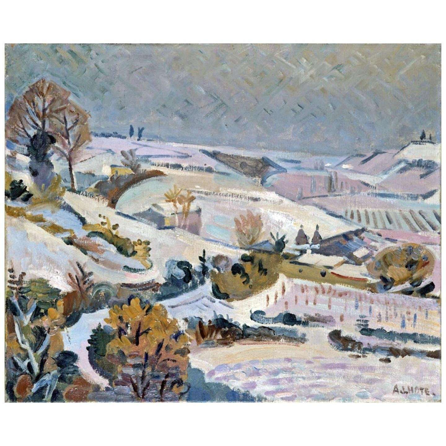  Andre Lhote. Niege a Mirmande. 1940. MusBA Bordeaux