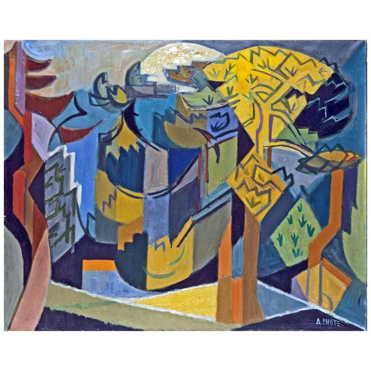  Andre Lhote. Pins a Arcachon. 1948. MusBA Bordeaux