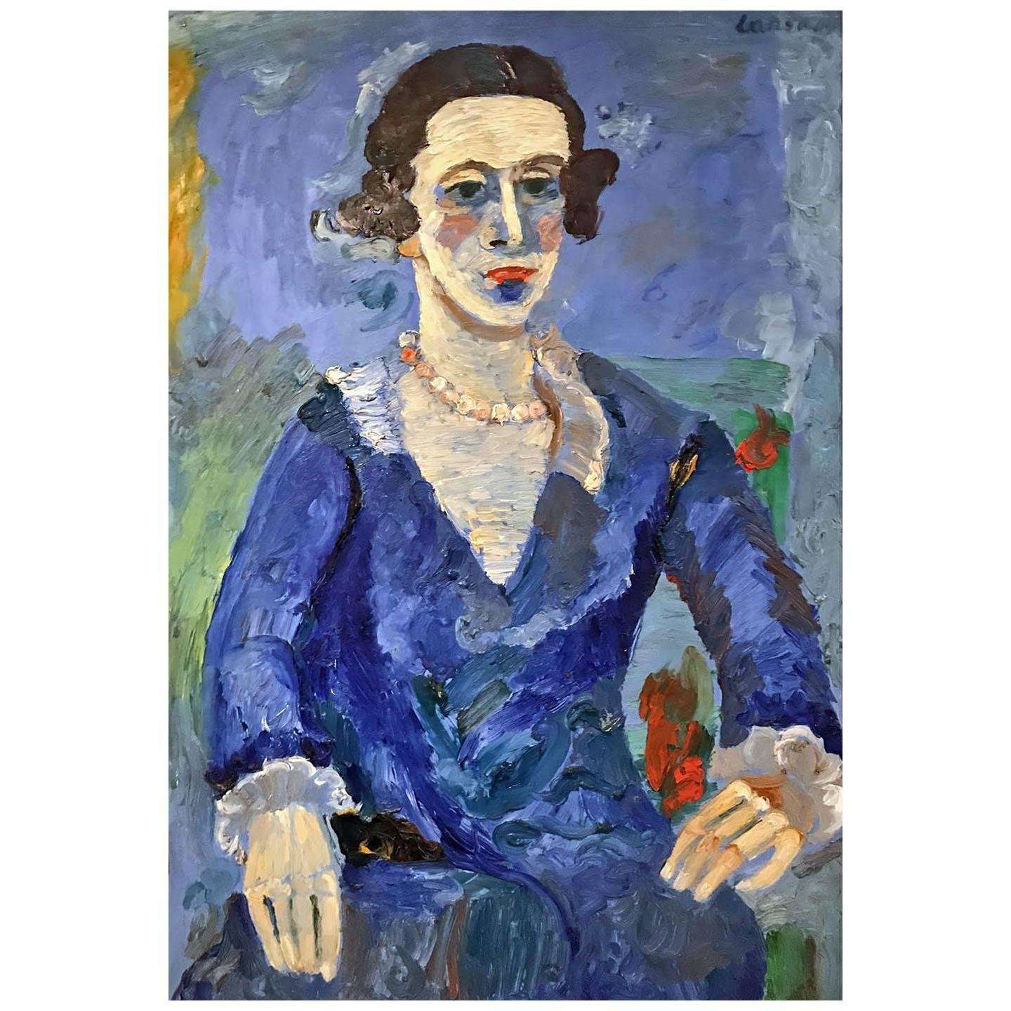  Andre Lanskoy. Dame en bleu. 1928