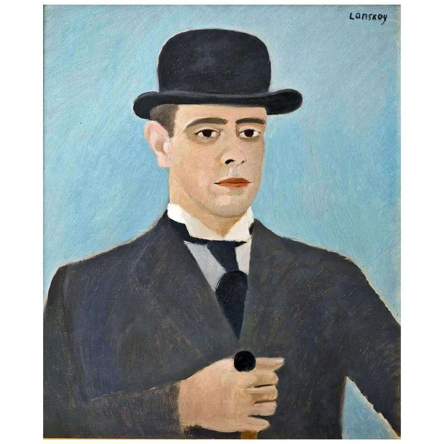  Andre Lanskoy. Autoportrait. 1933. Lille mus?e dart moderne