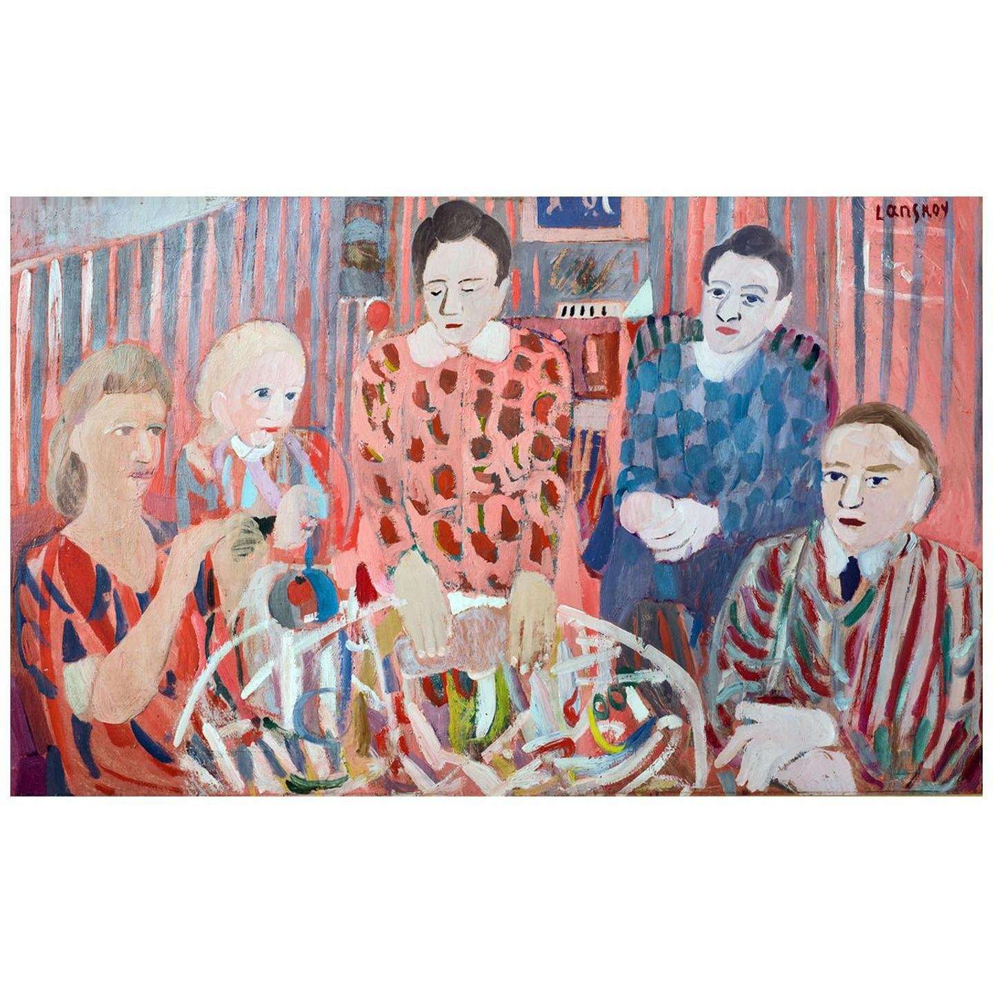  Andre Lanskoy. Famille Rose. 1938
