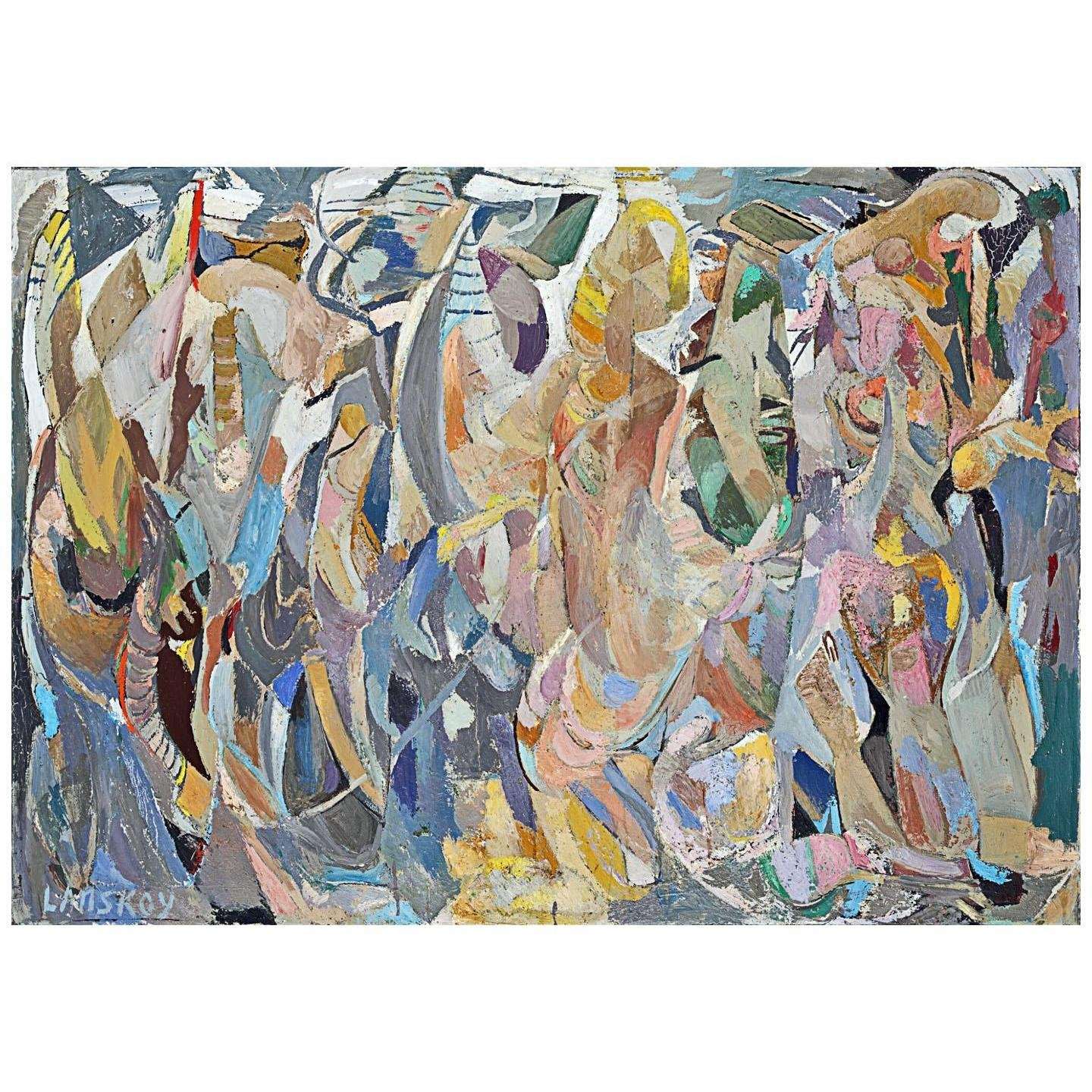  Andre Lanskoy. Baigneuses de loc?an glaciale. 1951