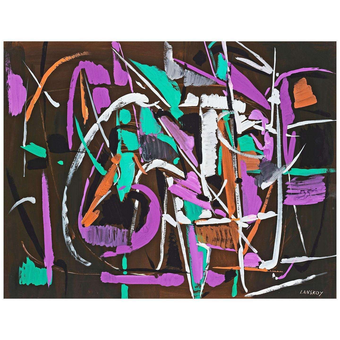  Andre Lanskoy. Sans titre. 1972
