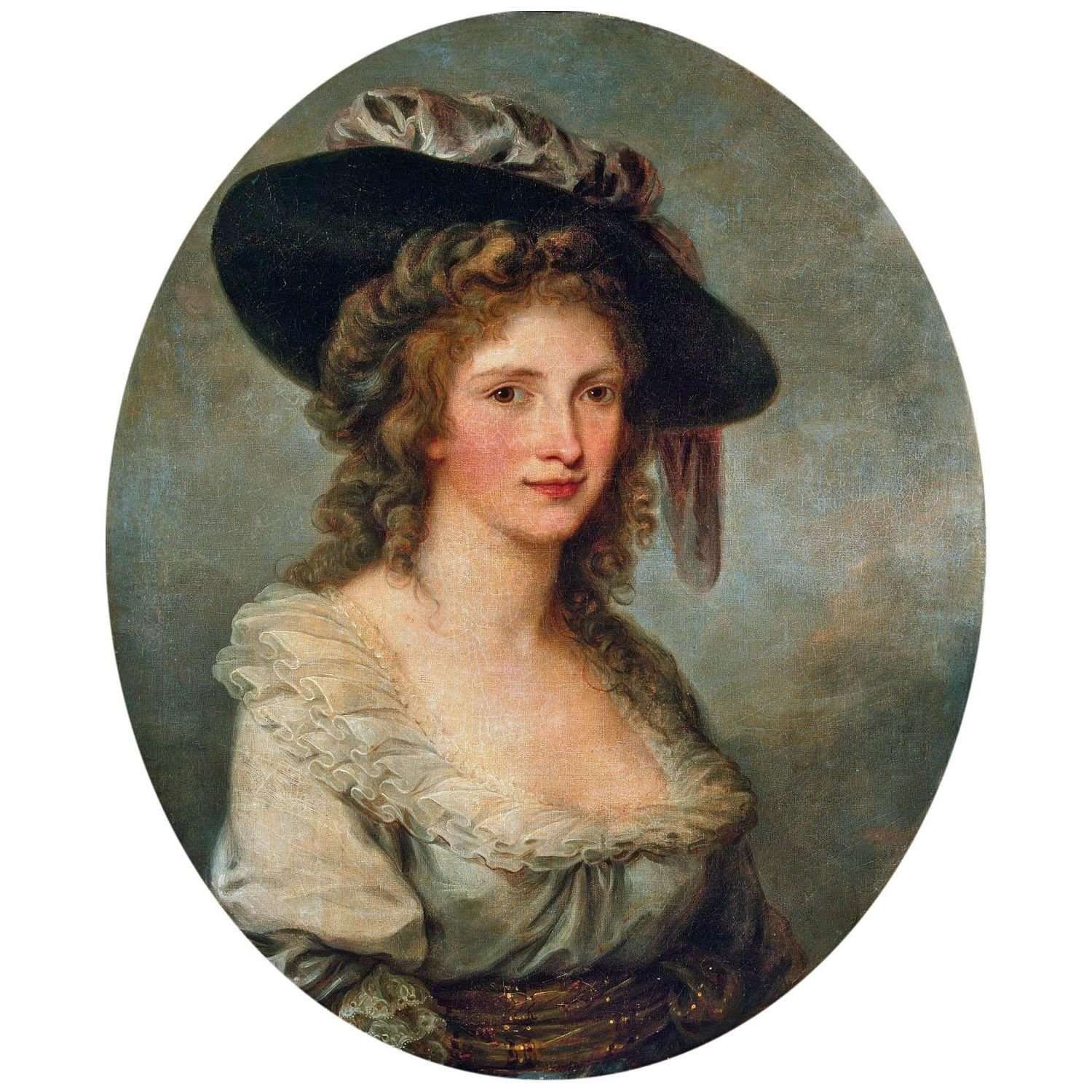   Angelica Kauffmann. Self-Portrait. 1780. Hermitage Museum