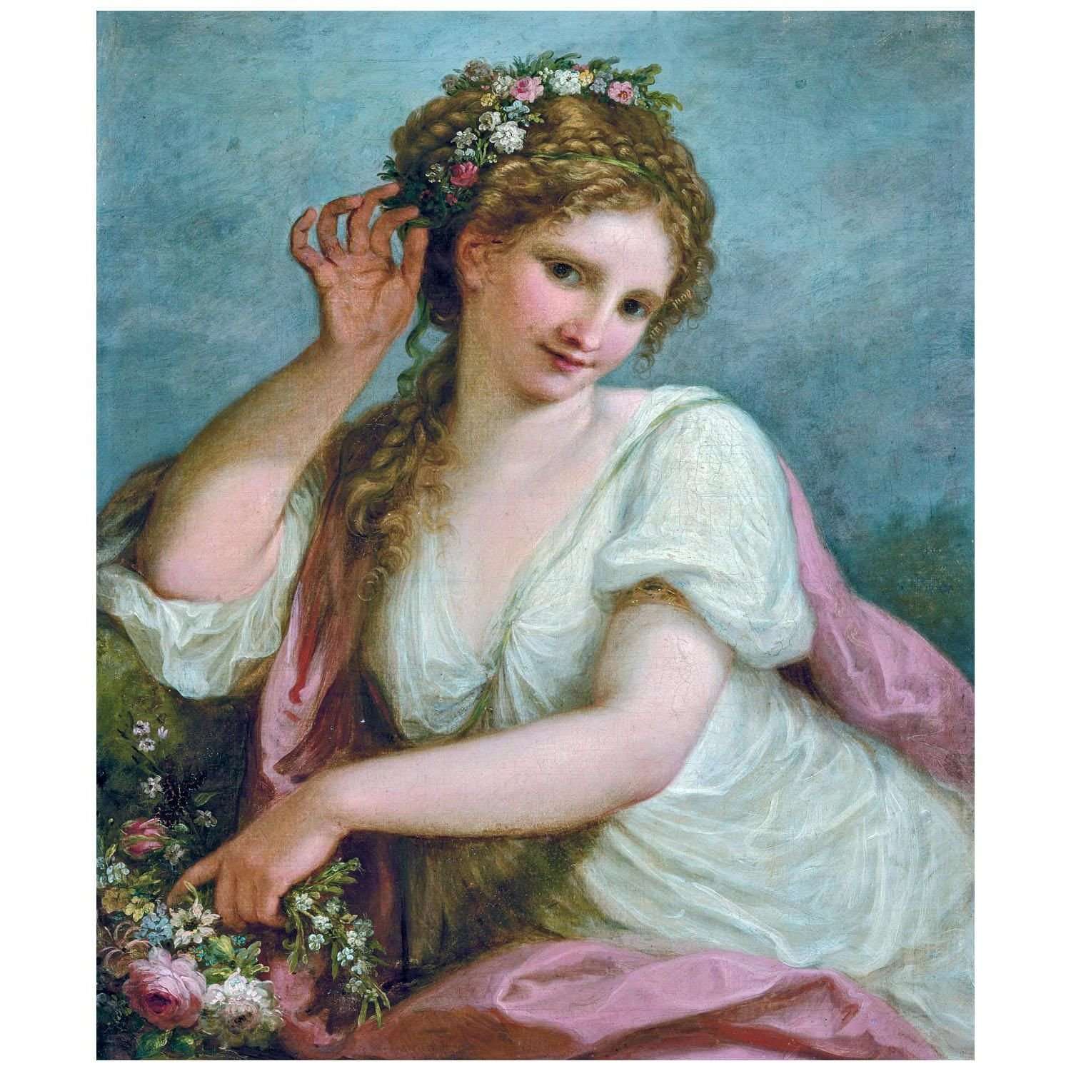   Angelica Kauffmann. Flora. 1785. Private collection