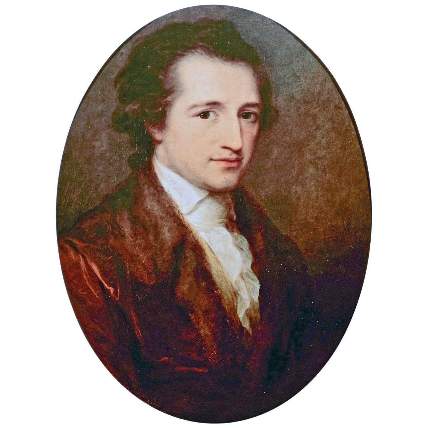   Angelica Kauffmann. Johann Wolfgang von Goethe. 1787. Goethemuseum Weimar