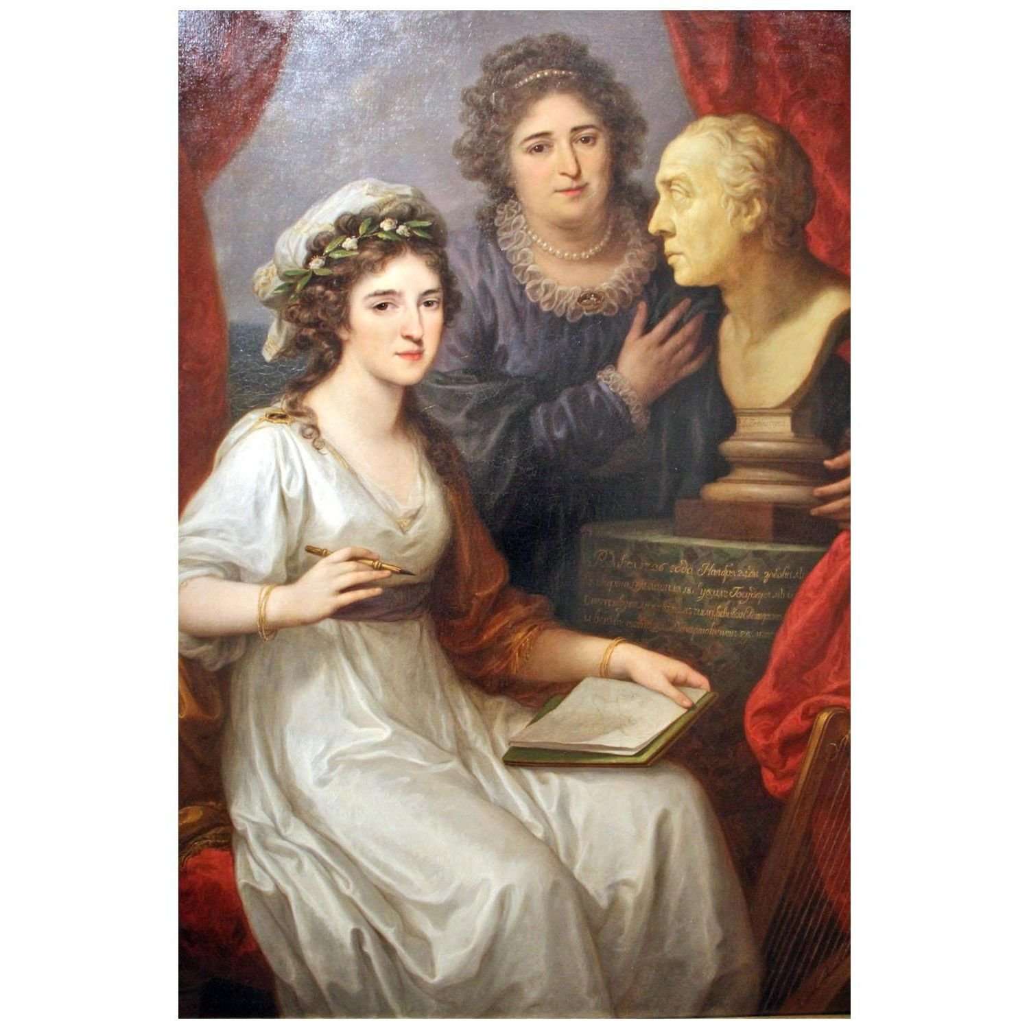   Angelica Kauffmann. Anna Chernysheva with Daughter. 1793. Historical Museum Moscow