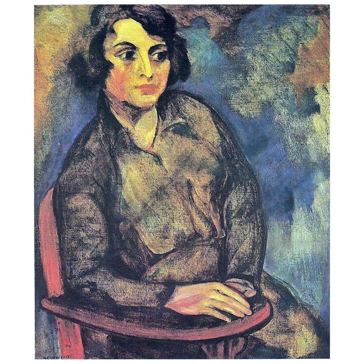  Anita Malfatti. A Estudante Russa. 1915. MAM S?o Paulo