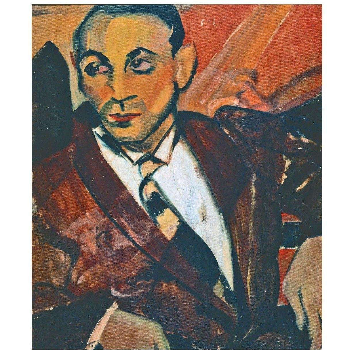  Anita Malfatti. O homen amarelo. 1916. MoMA New York
