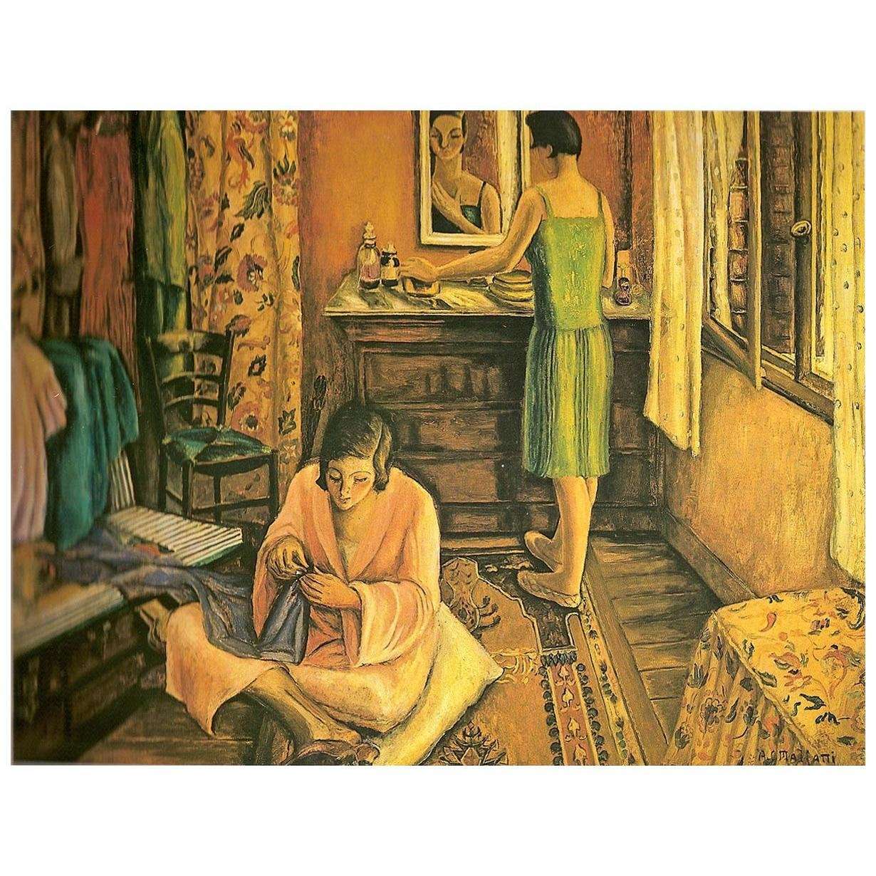  Anita Malfatti. La Rentree. 1927. Cole??o particular
