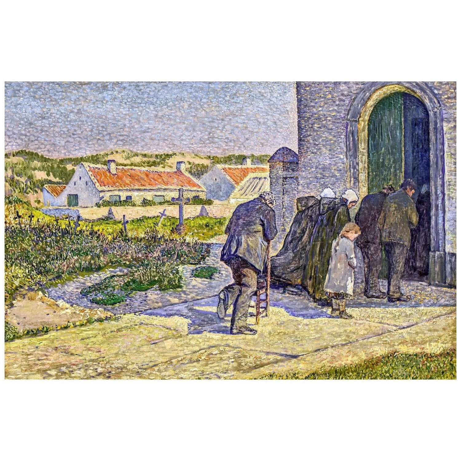  Anna Boch. Pendant l'?l?vation. 1892. Mu.ZEE Oostende