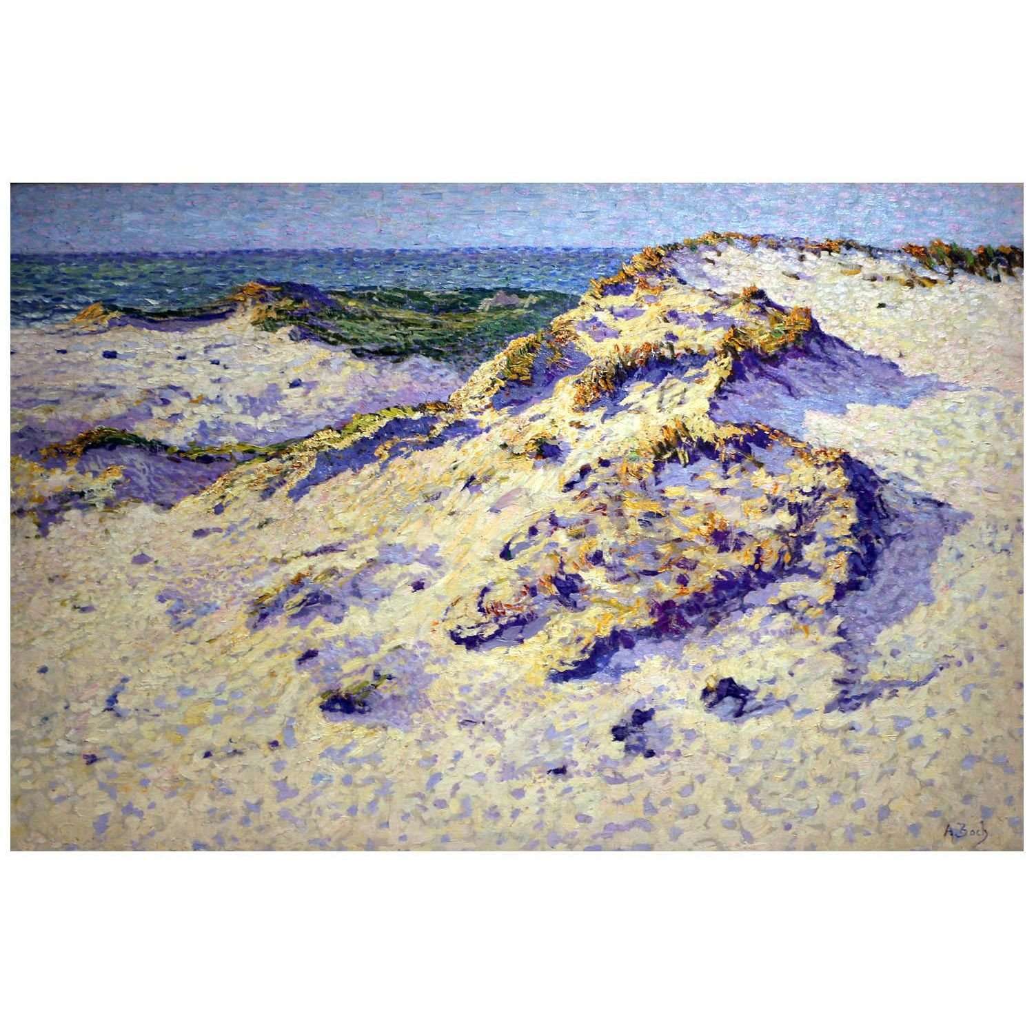  Anna Boch. Dunes sous le soleil. 1903. Musee dIxelles Brussels