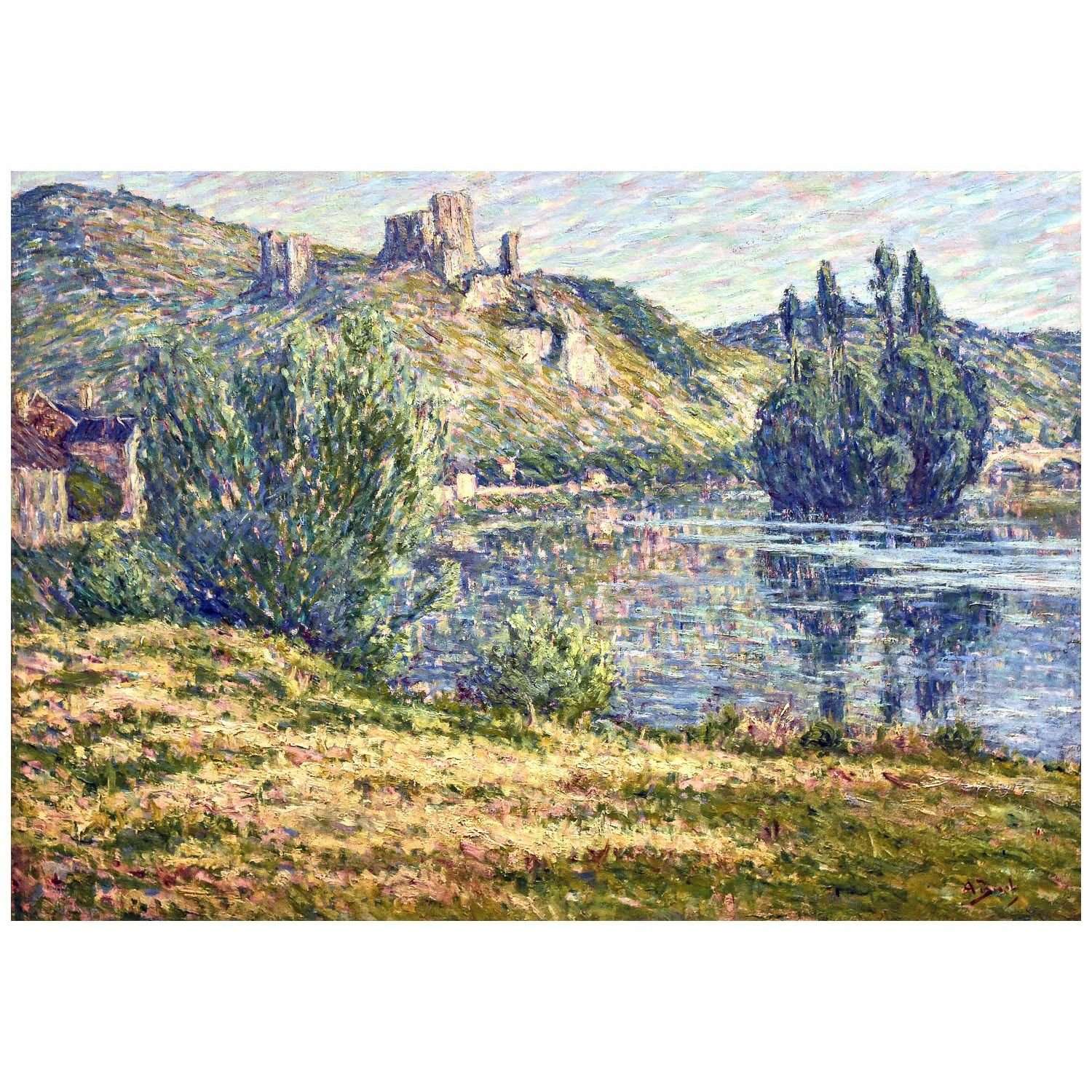  Anna Boch. Ruines du Ch?teau Gaillard. 1903. Mu.ZEE Oostende