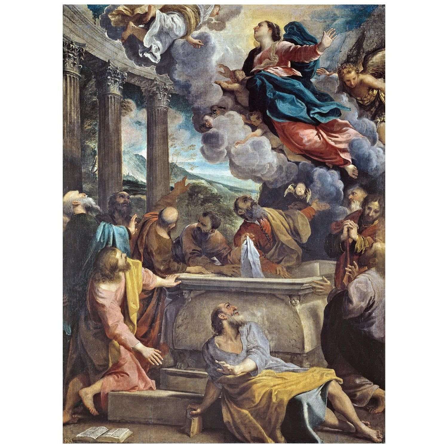  Annibale Carracci. Assunzione della Vergine. 1590. Museo del Prado