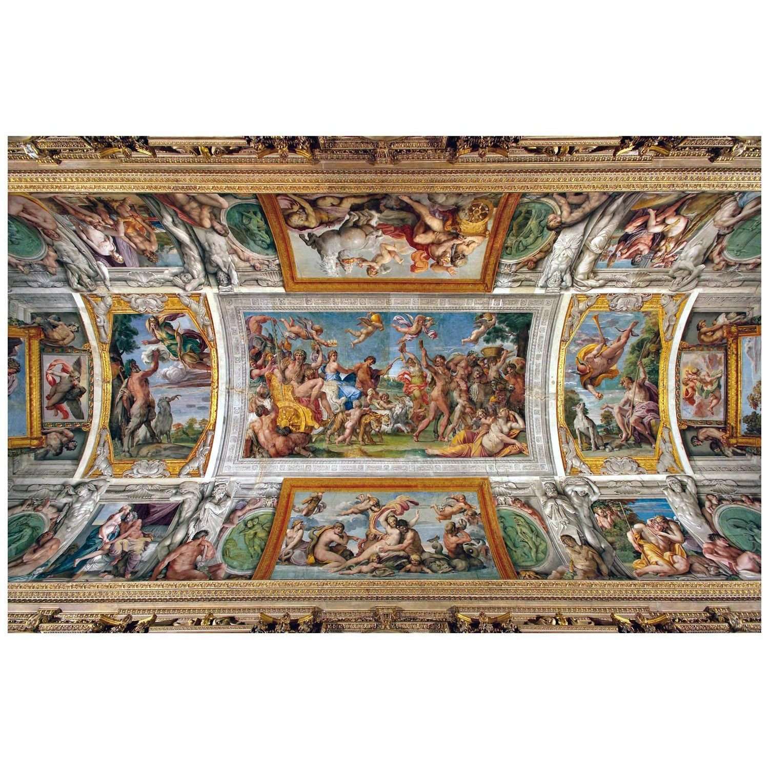  Annibale Carracci. Soffitto Farnese. 1595-1600. Palazzo Farnese, Roma