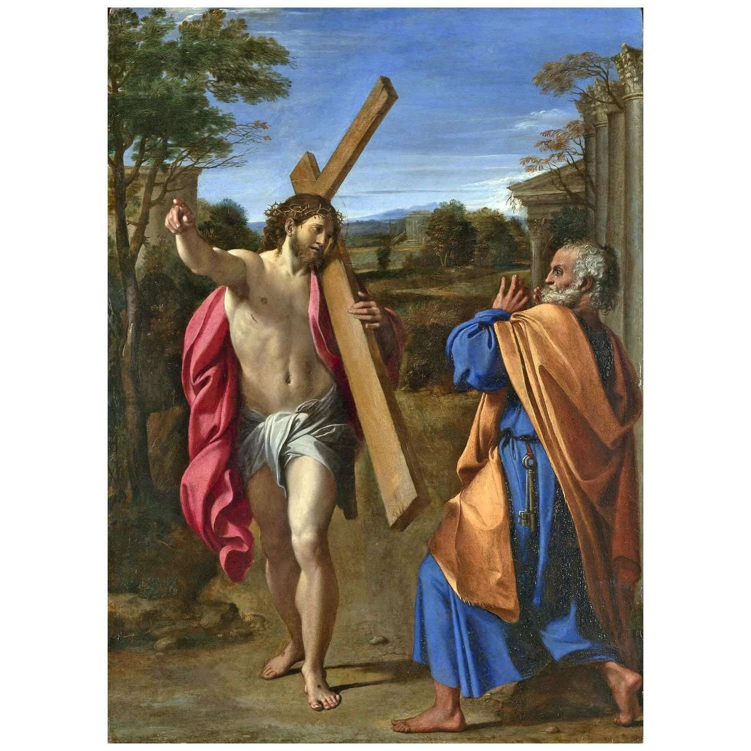  Annibale Carracci. Domine, quo vadis. 1601. National Gallery London