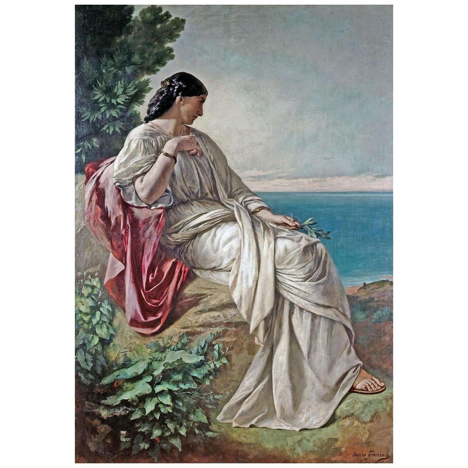   Anselm Feuerbach. Iphigenia. 1862. Landesmuseum Darmstadt