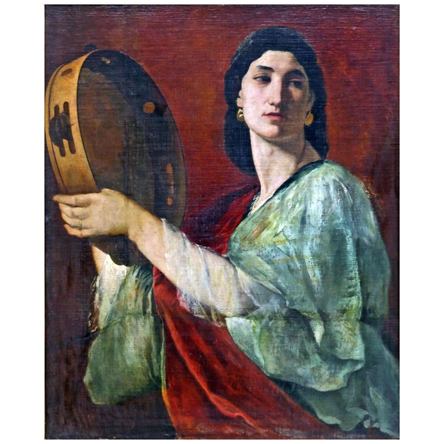   Anselm Feuerbach. Mirjam. 1862. Alte Nationalgalerie Berlin
