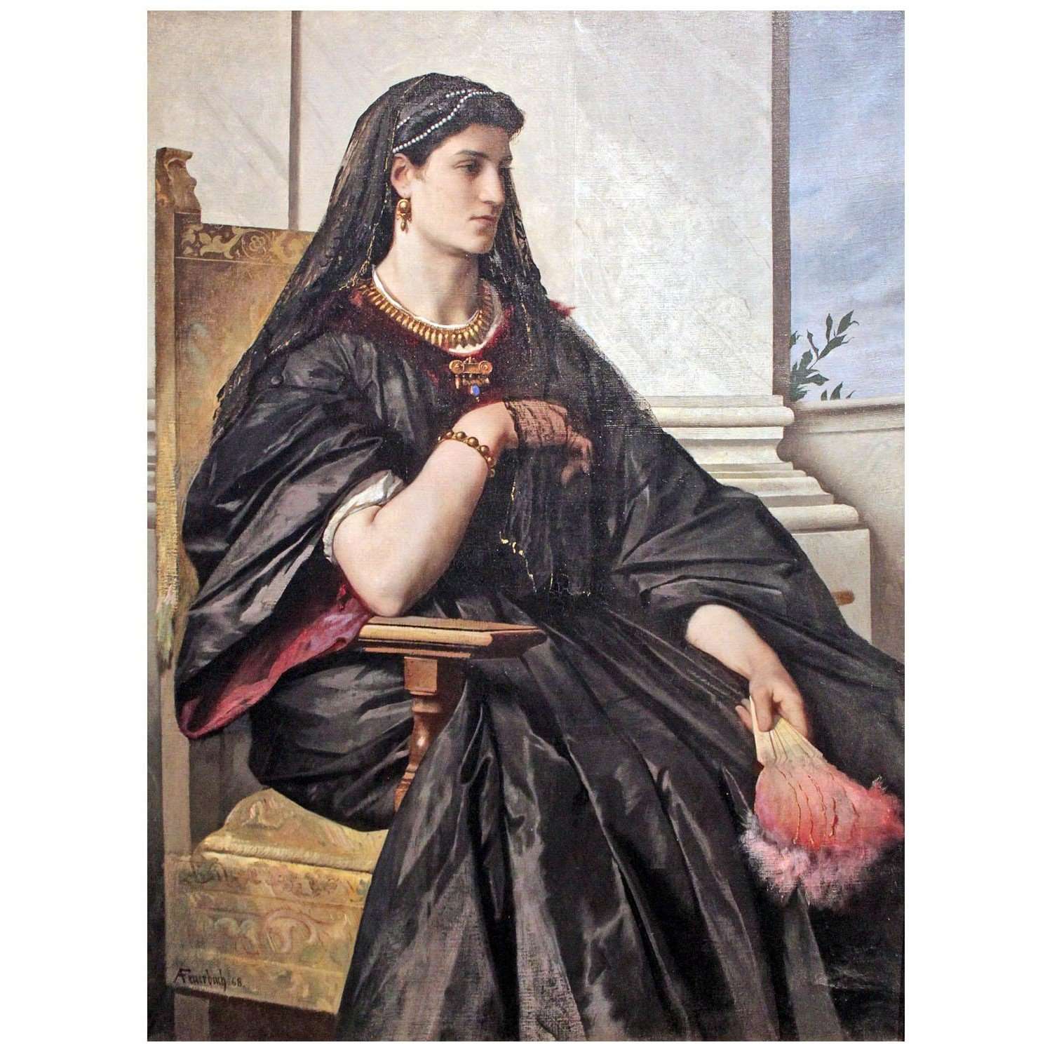   Anselm Feuerbach. Bianca Capello. 1866. Hamburger Kunsthalle